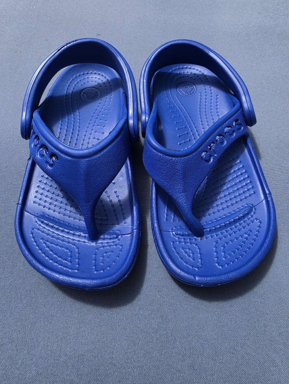 Crocs Toddler Blue Sandlas 8/9 C